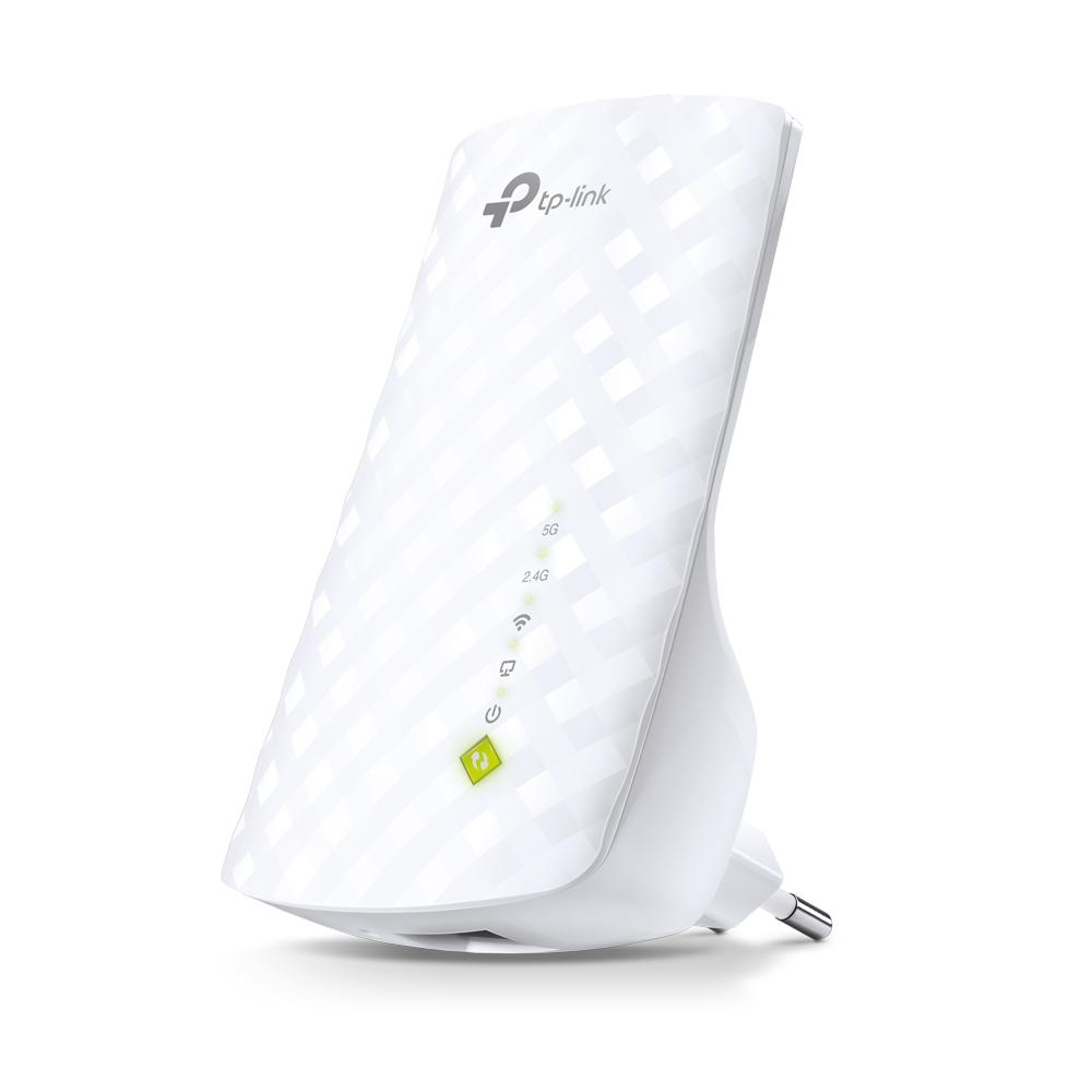TP-Link RE200 AC750 dvopojasni Wifi proširivač dometa/AP, 3 unutarnje antene, 1x10/100 RJ45, raspored napajanja