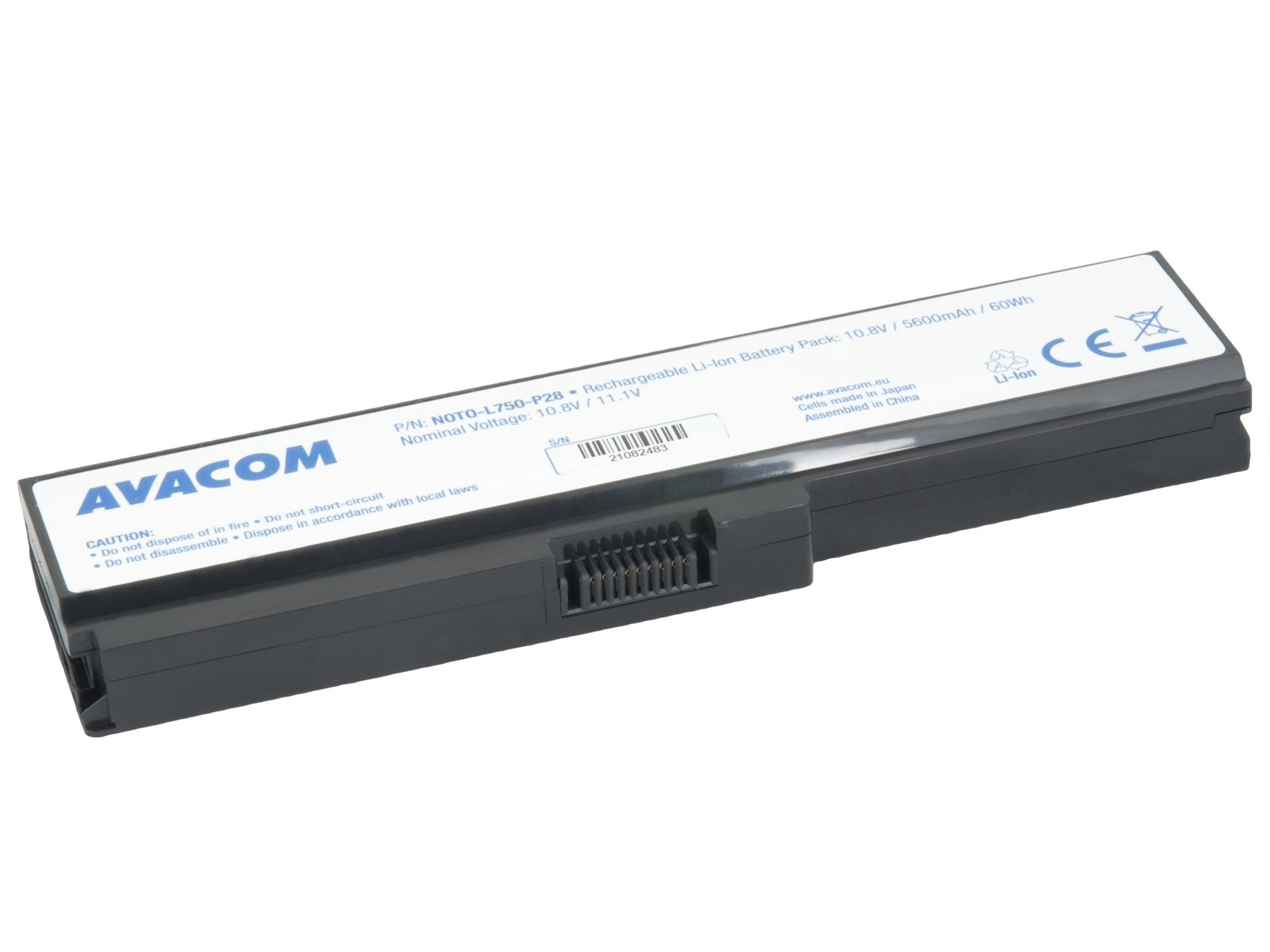 AVACOM baterija za Toshiba Satellite L750 Li-Ion 10, 8V 5800mAh/60Wh